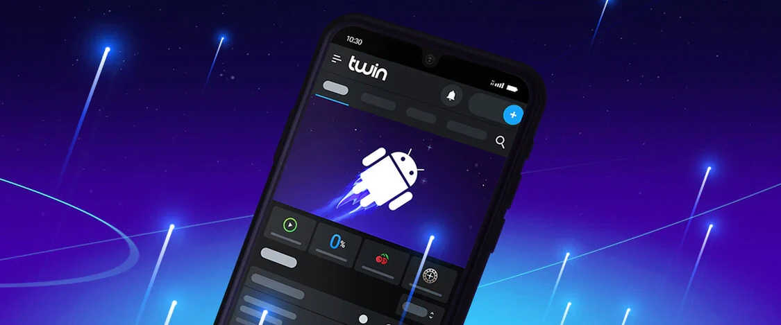 Twin App auf einem Android-Smartphone